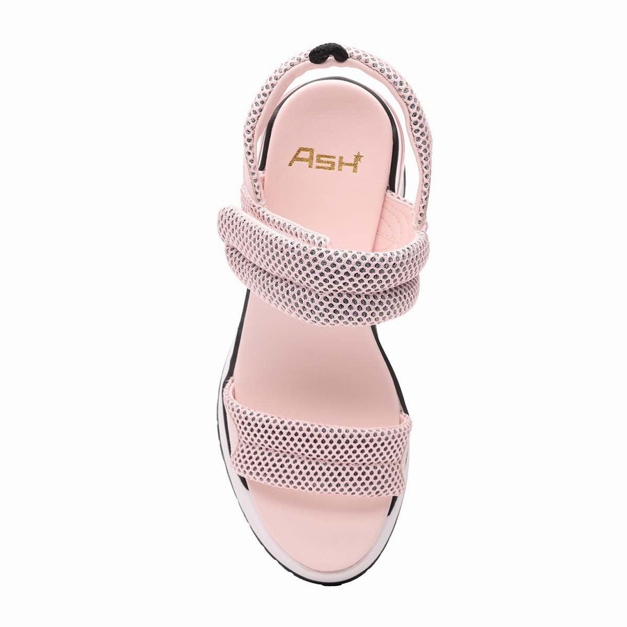 Women Ash Cosmos Platform Wedge Sandals Pink | 867756-818