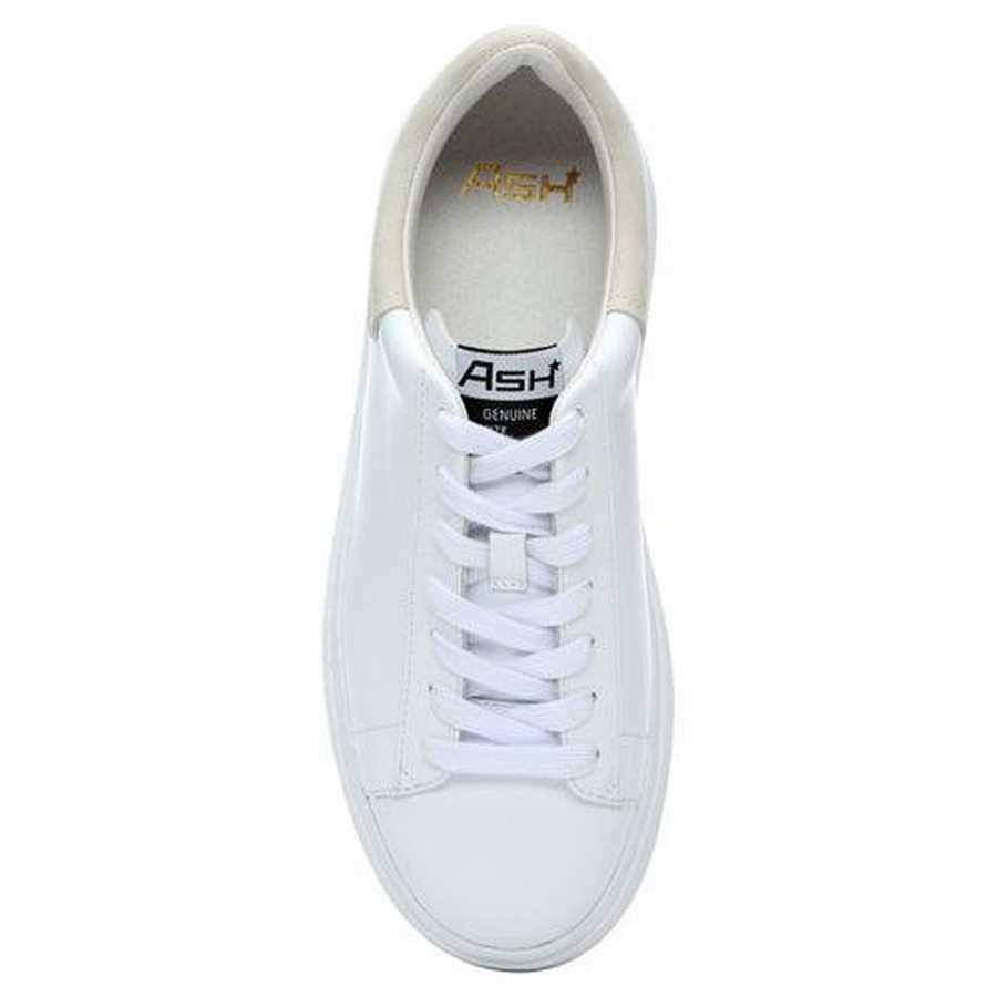 Women Ash Moby Platform Sneakers White | 161809-958