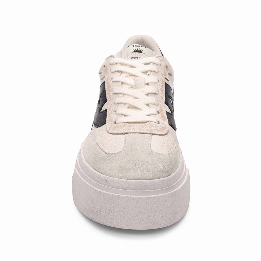 Women Ash Starmoon Platform Sneakers White | 871373-192