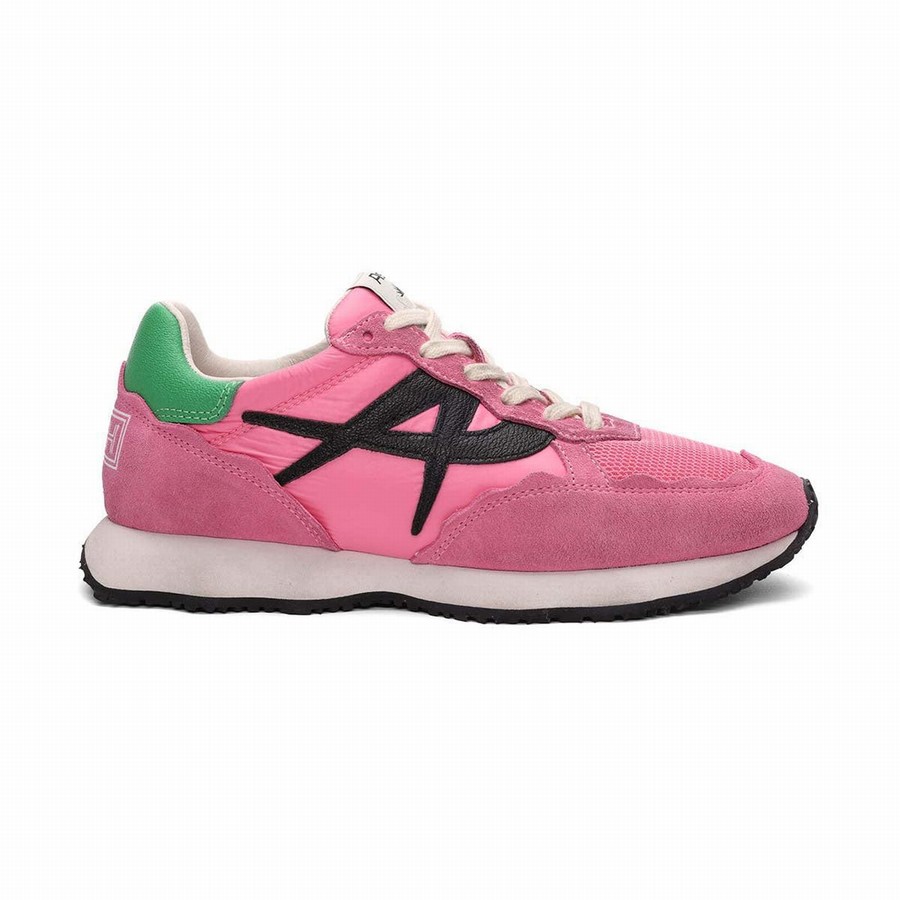 Women Ash Sunstar Retro Sneakers Pink | 738271-367