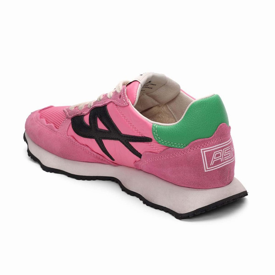 Women Ash Sunstar Retro Sneakers Pink | 738271-367