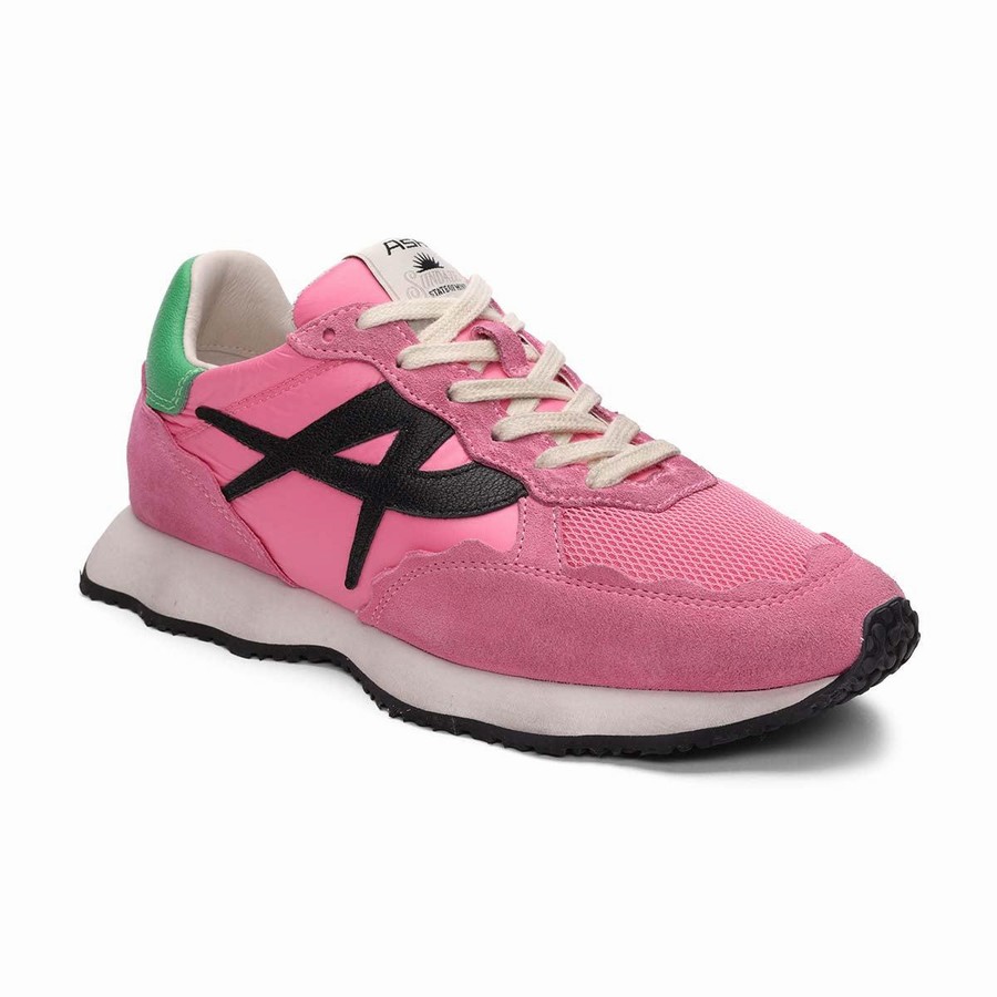 Women Ash Sunstar Retro Sneakers Pink | 738271-367